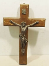  braunes Holzkreuz/Kruzifix