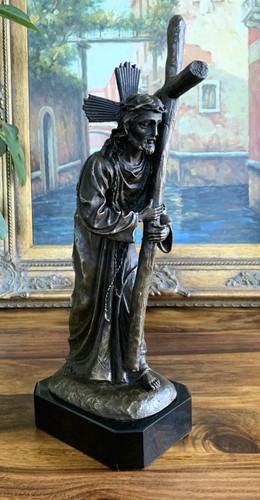 Bronzefigur jesus christus - bronzefigur,