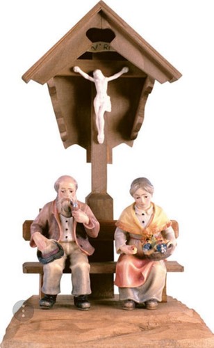 Skulptur kruzifix mit - kruzifix,